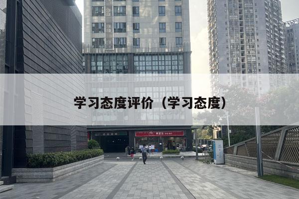 学习态度评价（学习态度）