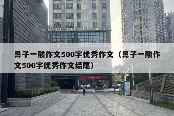 鼻子一酸作文500字优秀作文（鼻子一酸作文500字优秀作文结尾）