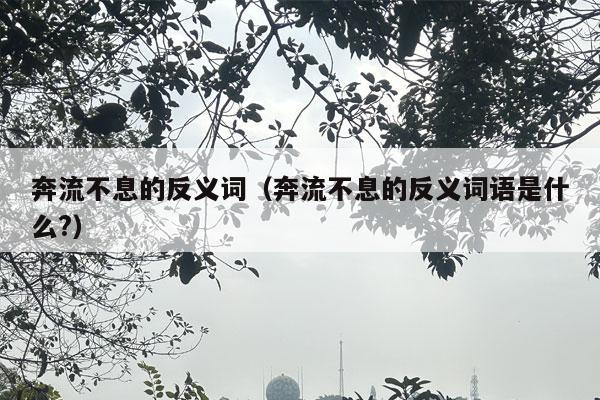 奔流不息的反义词（奔流不息的反义词语是什么?）