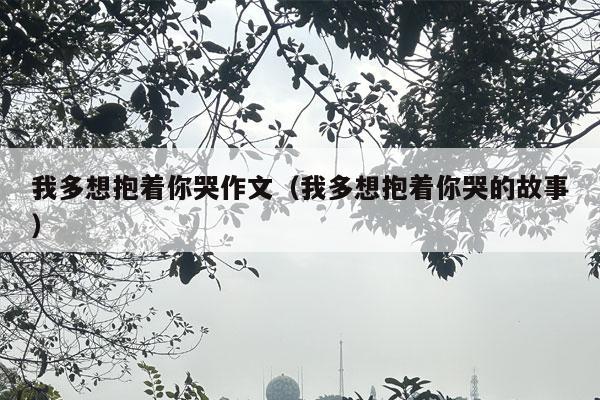 我多想抱着你哭作文（我多想抱着你哭的故事）